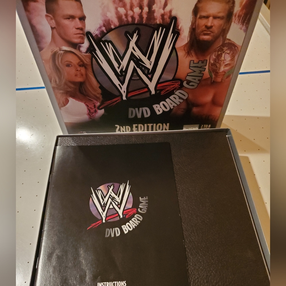WWE board game.  Fun for the whole family of wrestling fans  Like new condition